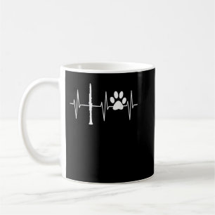 Mug Clarinet Drôle Amant Chien Clarinetist Jouer Clari