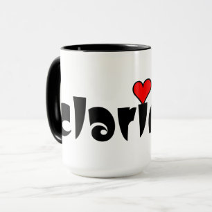 Mug Clarinet Petit Coeur