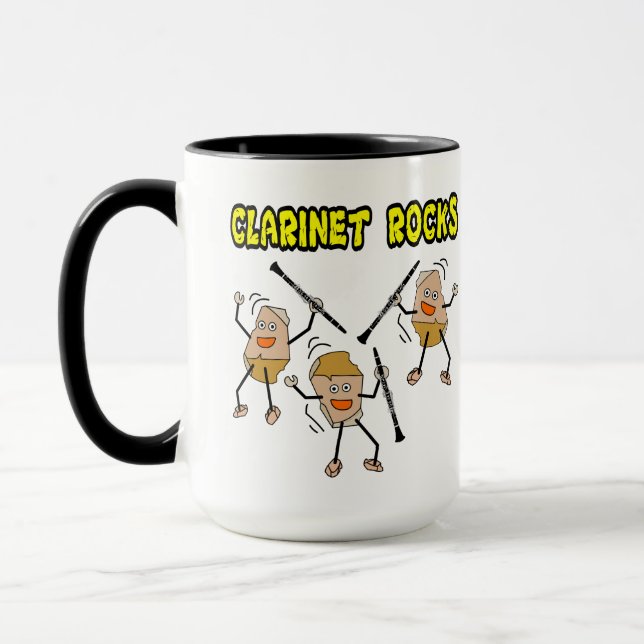 Mug Clarinet Rocks (Gauche)