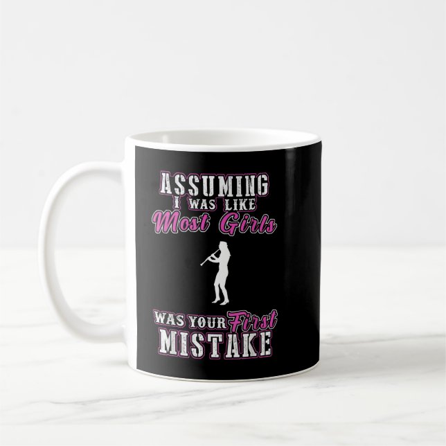 Mug clarinette en supposant que j'étais comme la plupa (Gauche)