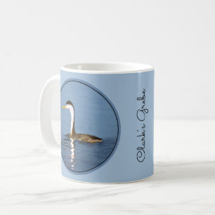 Mug Clark's Grebe Painting - Art original pour les ois