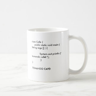 Mug class Café syntaxe
