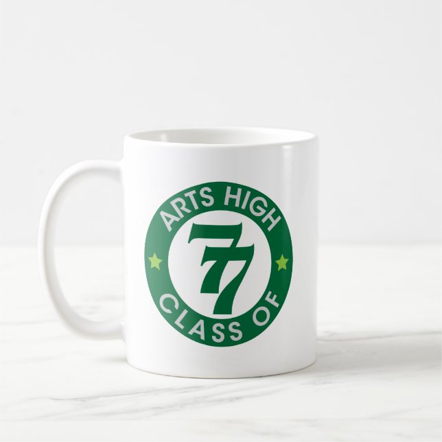 Mug Classe Arts High School de 77 Logo (Gauche)