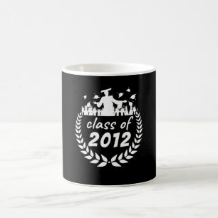 Mug classe de 2012 diplôme ou reunion design par
