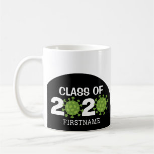 Mug Classe de 2020 Funny Virus Virtual Graduation