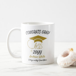 Mug Classe de congrès Grad-Inspirational-Gold Modern