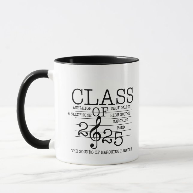 Mug Classe de Marching Band 2025 (Gauche)