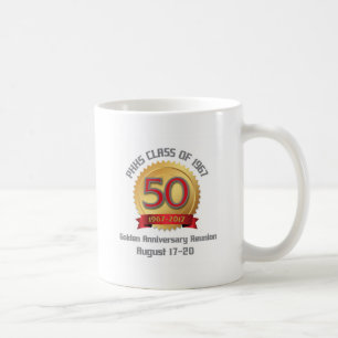Mug Classe de PHHS de la Réunion 1967 50-Year