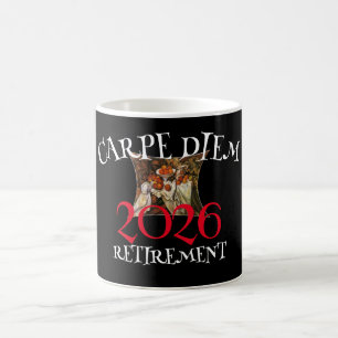 Mug Classe de retraite 2026 Carpe Diem