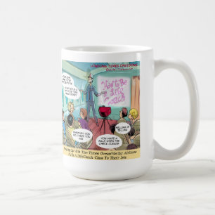 Mug Classe LifeCoach aérienne drôle