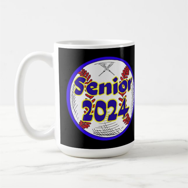Mug Classe supérieure de baseball de 2024 (Gauche)