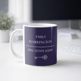 Mug Classic Key Purple Real Estate Agent