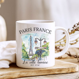 Mug Classic Paris France Scenic Illustration