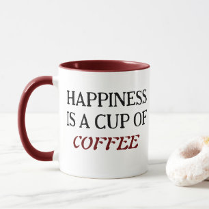Mug classique à café à deux tons