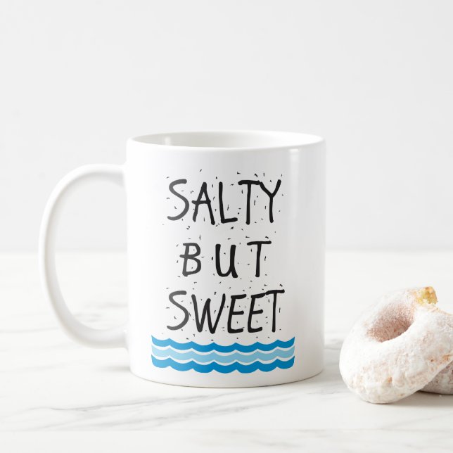 Mug classique blanc 11 oz (Avec donut)