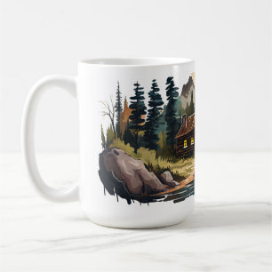 Mug classique cabine série 15 oz