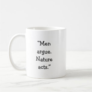Mug classique de la nature masculine