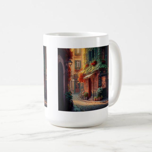 Mug classique de la scène française, 15 oz (Devant droit)
