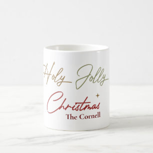 Mug classique de Noël Saint Jolly, 11 oz