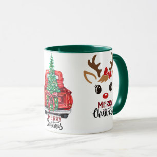 Mug classique de ramassage de Noël