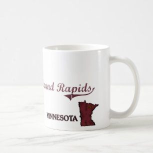 Mug Classique de ville de Grand Rapids Minnesota