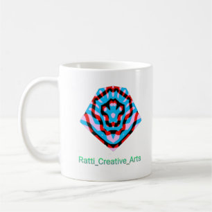 Mug classique, design de texte "Ratti_Creative_Art