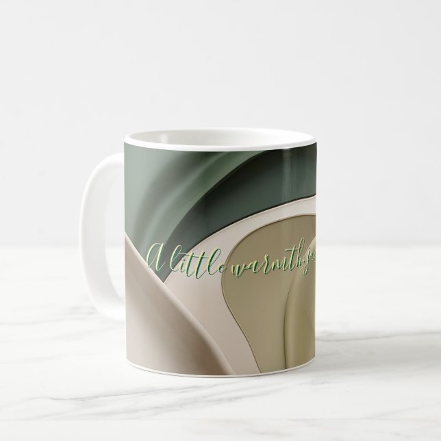 Mug classique en graphisme abstrait (Devant gauche)