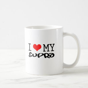 Mug Classique "j'aime ma" conception supra