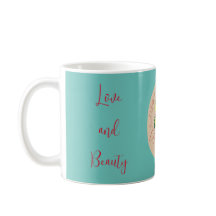 Mug Classique : L'amour et la beauté vont toujours