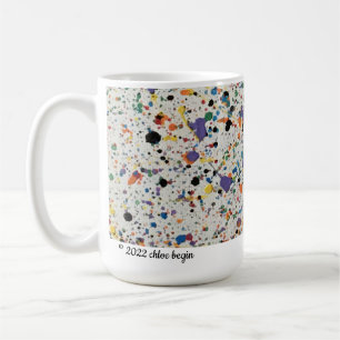 MUG CLASSIQUE - SUR CONFETTI BLANC