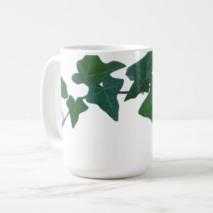 Mug Classique vert anglais vert ivoire botanique