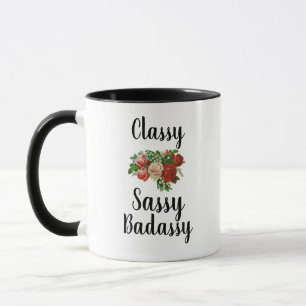 Mug Classy Sassy Badassy Funny