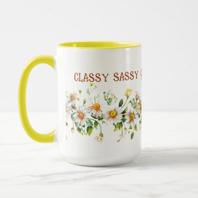 MUG CLASSY SASSY ET UN PEU SMART-ASSY (Gauche)