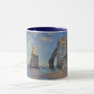 Mug Claude Monet Cliffs at Etretat Impressionist Paint