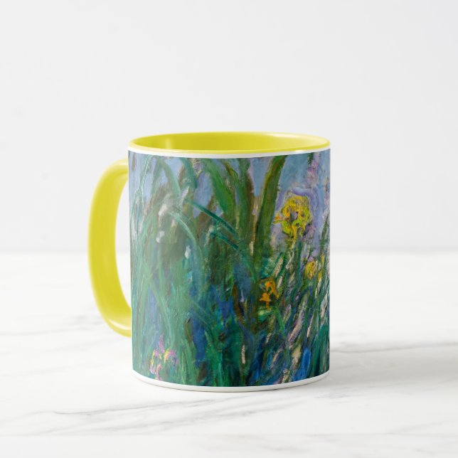 Mug Claude Monet - Iris (Iris) (Devant gauche)