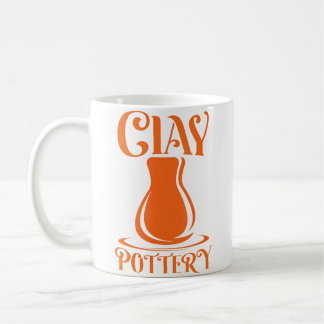 Mug Clay Pottery Retro