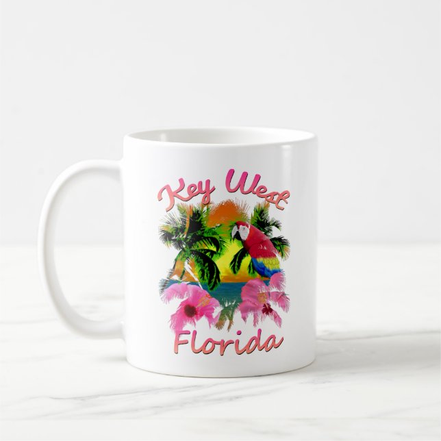 Mug Clé tropicale West Florida Keys (Gauche)