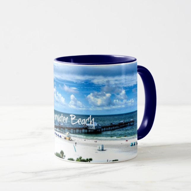 Mug Clearwater Beach, Destination Vacances (Devant droit)