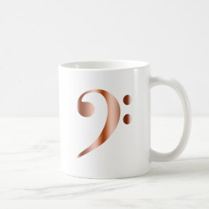 Mug Clef basse de cuivre