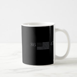 Mug Clic Vintage 80s Style 86 47 Anti Trump 8647