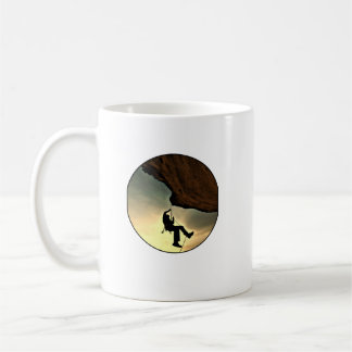 Mug Climbing mountain man