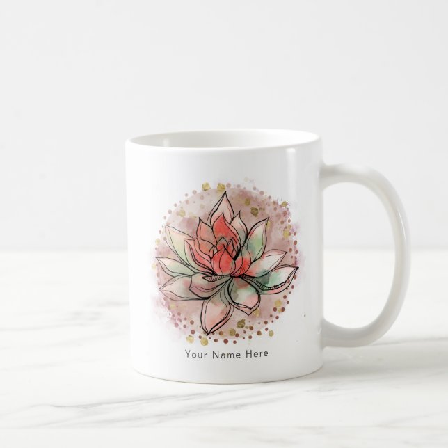 Mug Clinique de guérison de Yoga Succulent Spa thérape (Droite)