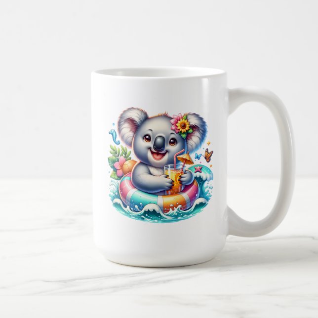 Mug Clipart de sublimation de koala d'été-97702 (Droite)