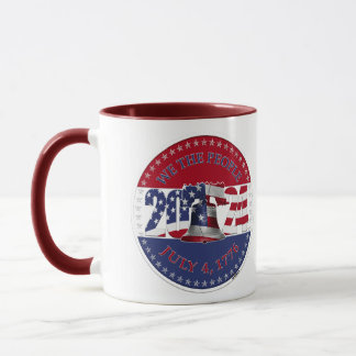 Mug Cloche de la liberté drapeau États-Unis 2024 Nous 