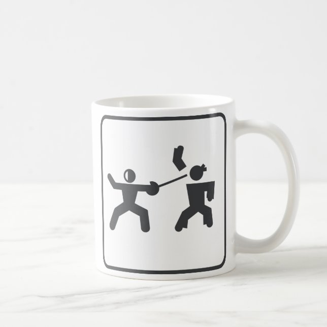Mug Clôture contre le karaté (Droite)
