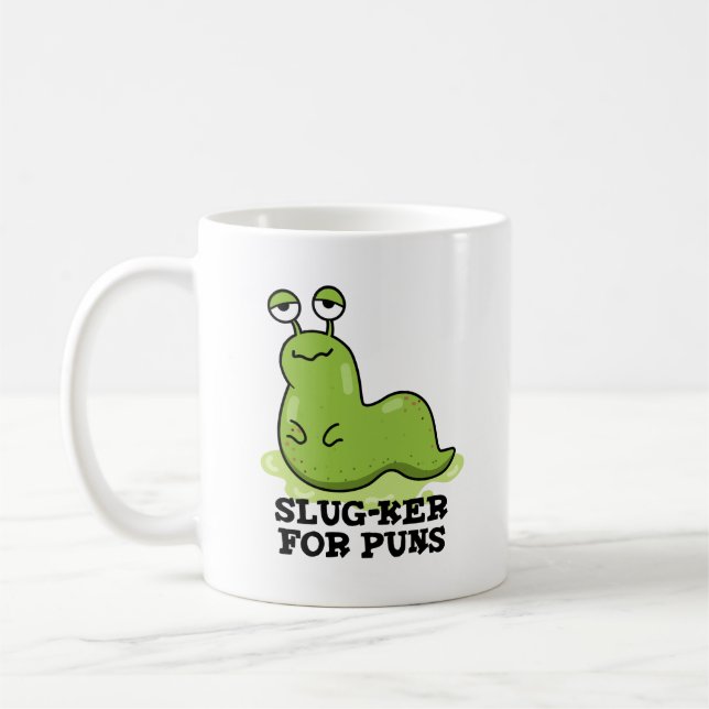 Mug Clou Pour Puns Drôle Pun À Luge (Gauche)
