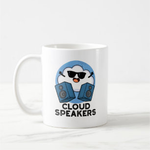 Mug Cloud Haut-parleurs amusant Plume
