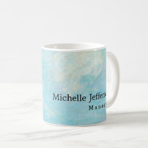 Mug Clouds bleus par Gauguin Classic élégant Votre nom