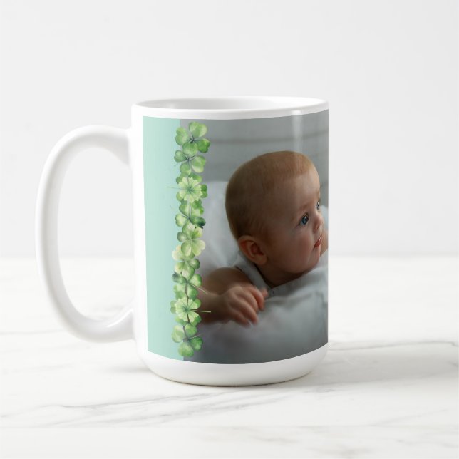 Mug Clover Green Maman's Little Charmer boîte cadeau (Gauche)