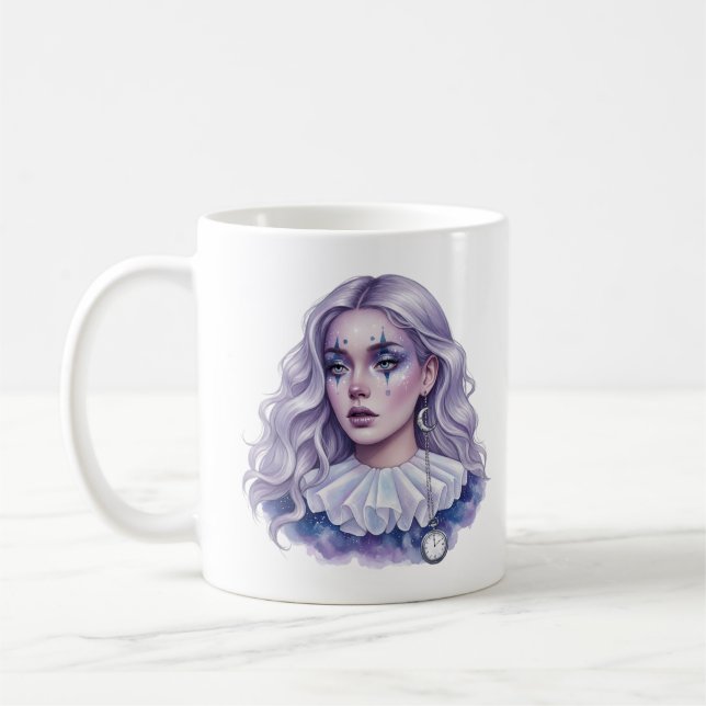 Mug Clown avec montre de poche (Gauche)
